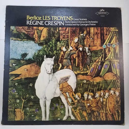 Berlioz - Les Troyens - Vinilo - Ex - Crespin / Pretre