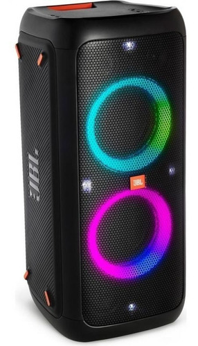 Caixa De Som Jbl Portátil Bluetooth Com Luzes Party Box 200