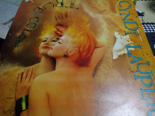 Lp Disco Cyndi Lauper True Colors 1986 Com Encarte