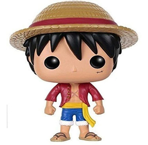 Imagen 2 de 3 de Figura De Acción Funko Pop Anime One Piece Luffy