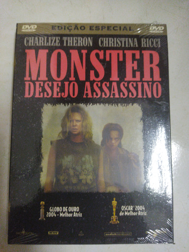 Dvd Monster - Desejo Assassino - Charlize Theron 