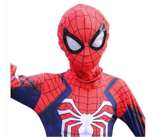 Imagem 5 de 6 de Fantasia Infantil Homem Aranha Playstation Ps4 Vingadores