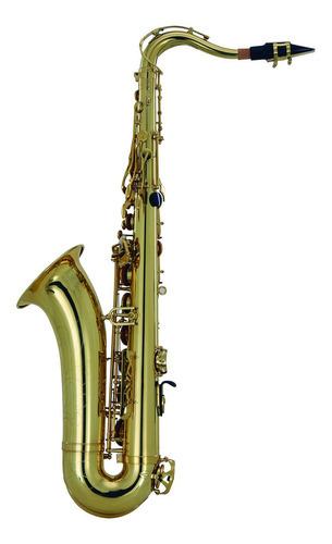Saxofón Tenor Acabado De Laton Laqueado Wesner Pst2000-l