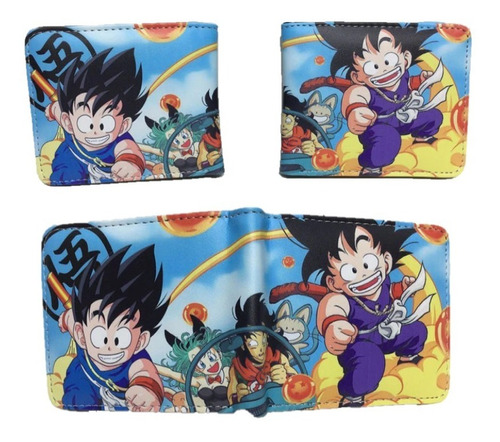 Billetera De Cuero Dragon Ball Goku M1