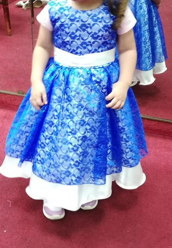 Vestido Elegante De Fiesta Para Niña De 2 A 4 Años