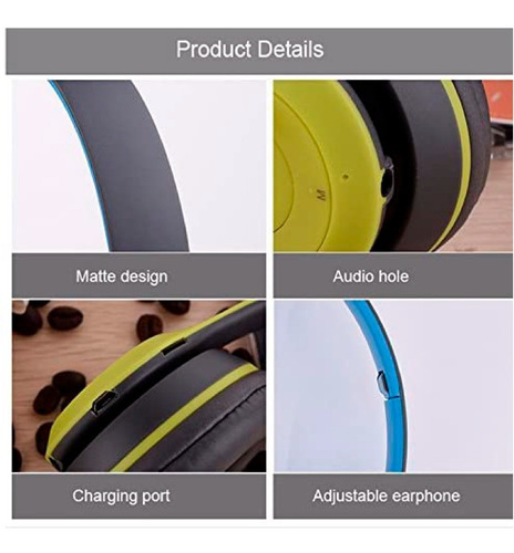 Imagen 4 de 8 de Auriculares Vincha Bluetooth Inalámbricos Retráctil Celu Pc