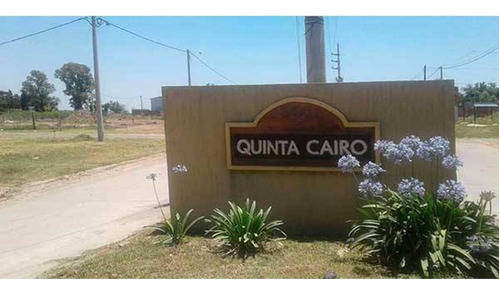 Lote 9 Manzana J En Venta En Barrio Quinta Cairo - Capitan Bermudez