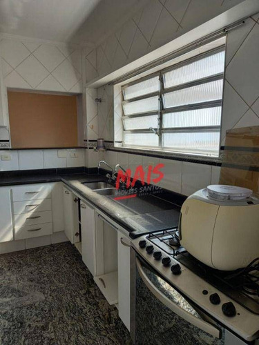 Imagem 17 de 30 de Vista Panorâmica Para O Mar No Gonzaga!! 4 Dormitórios, 2 Suítes, 4 Garagens. Vazio!! - Ap5997