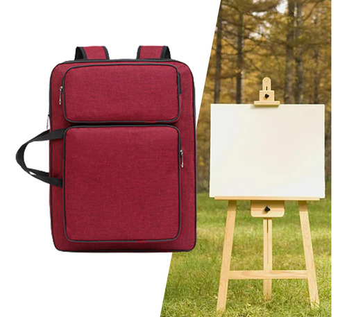 Art Case Artista Tablero De Dibujo Para Lápiz Rojo