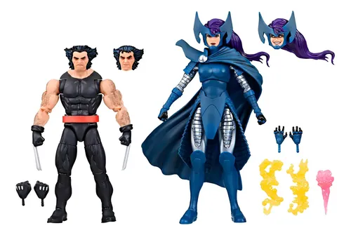 Marvel Legends Wolverine E Psylocke | Parcelamento sem juros