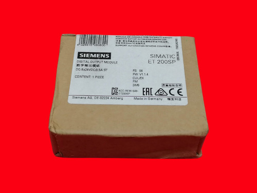 6es7 132-6bf00-0ba0 Siemens Simatic Et200sp Otuput Moduler