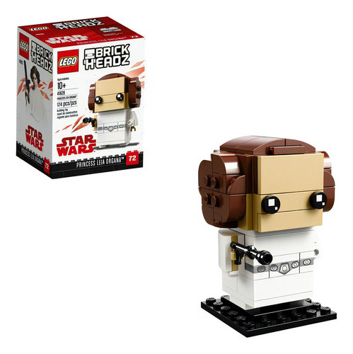 Set De Construcción Lego Brickheadz Princesa Leia Organa Cantidad De Piezas 124 Versión Del Personaje Princess Leia Organa