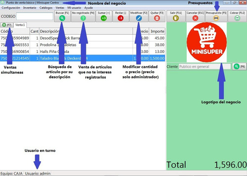 Punto De Venta Basico Para Windows