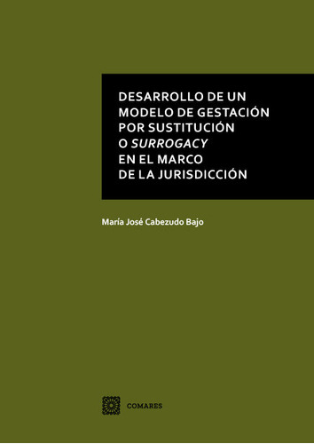 Libro Desarrollo De Un Modelo De Gestacion Por Sustitucio...