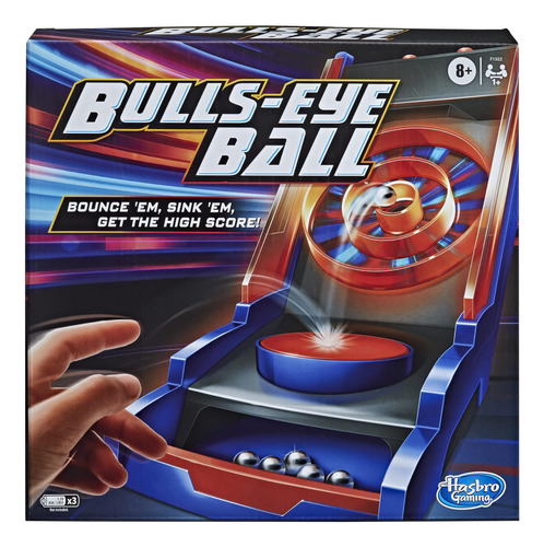 Hasbro Gaming Bulls-eye Ball Game Para Niños De 8 Años En Ad