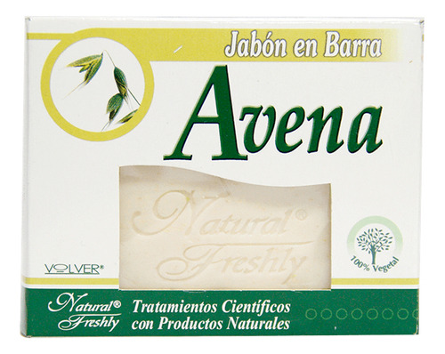 Jabon Avena Natural Freshly