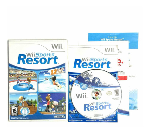 Wii Sports Resort - Juego Original Nintendo Wii Ntsc Usa