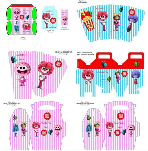 Kit Imprimible Jelly Jamm Fiesta 3x1