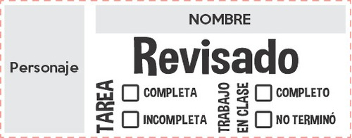 Sello Maestra, Maestro, Evaluar Trabajos, Calificar Tarea