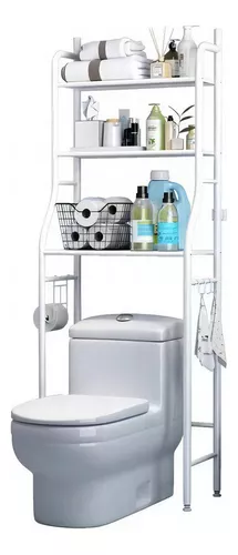 Mueble Organizador Baño Rack Estante Sanitario Toallero