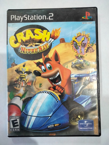 Crash Nitro Kart - Playstation 2, Original, En Buen Estado