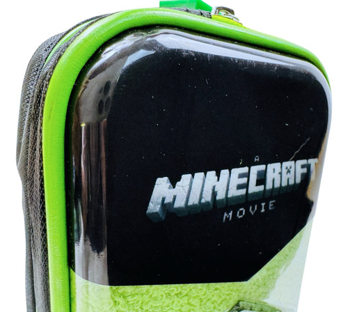 Lapicera, Colorera Minecraft Pelicula Creeper Ruz 1 Original Verde Peluche