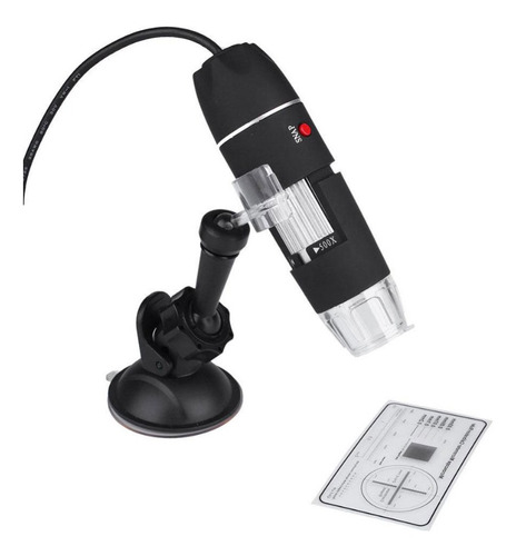 Daniu Nuevo Usb 8 Led Microscopio Digital Magnificador Endos