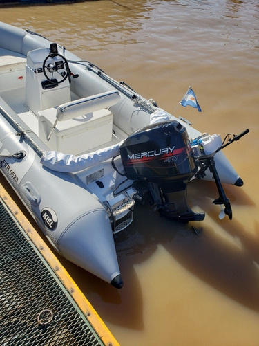 Semirrigido Matrizado Kiel 4.60 Motor Mercury 40hp 2t Binimi