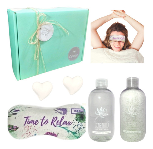 Gift Box Set Kit Caja Regalo Zen Jazmín Aroma Spa N28 Relax