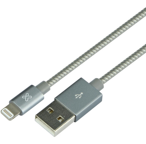 Klip Xtreme Cable Lightning® Mfi A Usb 3.0 De 0.5m Kac-001 Color Gris
