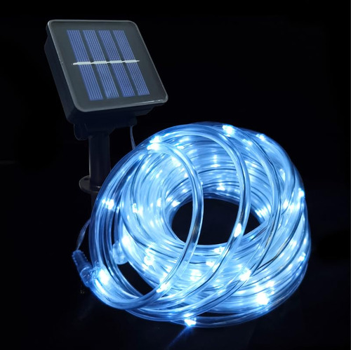 Cuerda De Luces Solares Impermeables Para Exteriores, 33 Pie