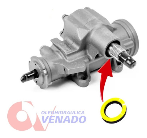 Imagen 3 de 6 de Reten Sector Caja De Dirección Hidráulica Chevrolet S-10