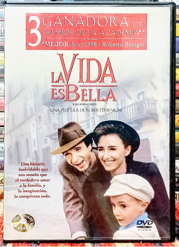 La Vida Es Bella Dvd Un Film De Roberto Benigni Impecable 
