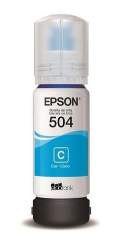 Refil Tinta Epson Ciano T544220-al