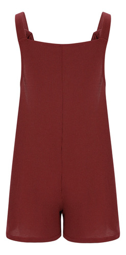 Pantalones Cortos Casuales Con Bolsillos Para Mujer