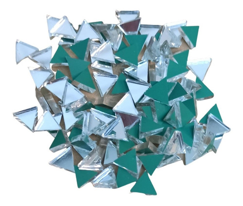 Espejitos Para Mosaiquismo: Triangulitos 0.5 Cm X 100 Unid