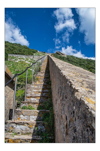 Vinilo Decorativo 20x30cm Escaleras Arquitectura Ventana M2