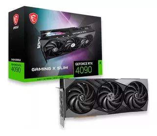 Placa De Vídeo Rtx 4090 24gb Gddr6x 384bits Gaming Slim Msi