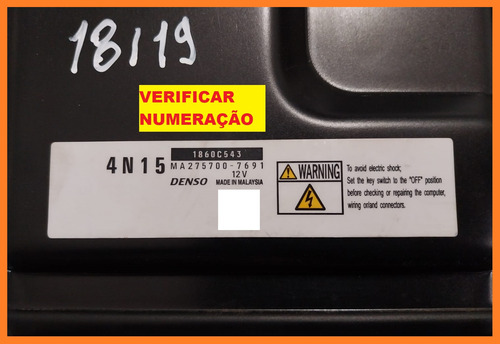 Kit Módulo Injeção L200 Triton Sport 2.4 18 19 Autom S Chave (Usado)