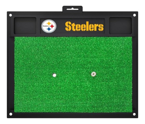 Fanmats 15473 Pittsburgh Steelers Golf Golpeando Mat
