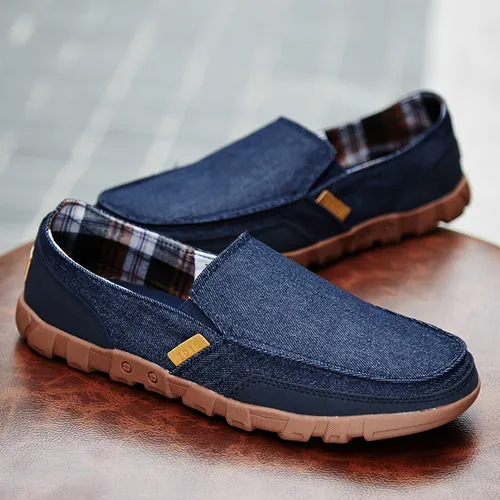 Zapatos De Lona Casuales Para Hombre Nuevos De Moda De Prima