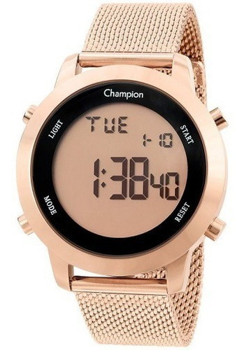 Relógio Champion Feminino Digital Rosé Ch40062x