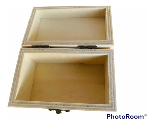 Imagen 2 de 4 de Cajita De Madera Organizadora Medidas 10 × 6 × 5 Cm