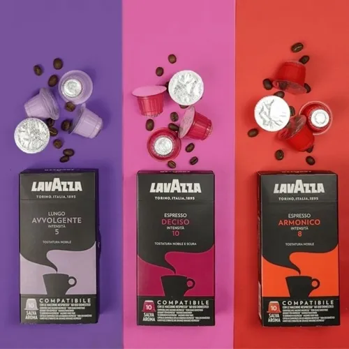 Cafe en Capsulas Deciso 10 Lavazza X10 Compatibles Nespresso