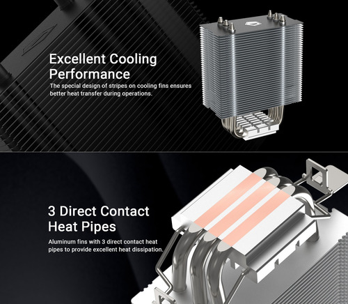 Cooler Cpu Id-cooling Se-903-sd V3 9.2cm Sin