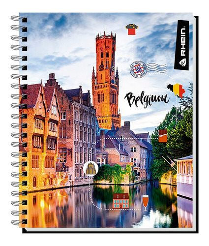 Pack 10 Cuadernos Universitario Rhein Travel