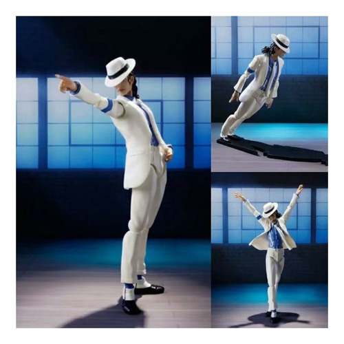 Para Michael Jackson Smooth Criminal Moonwalk 14cm Nuevo En