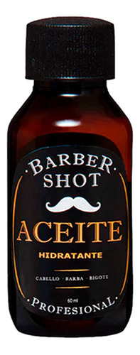 Aceite Con Bergamota Hidratación Barba Y Cabello Barber Shot