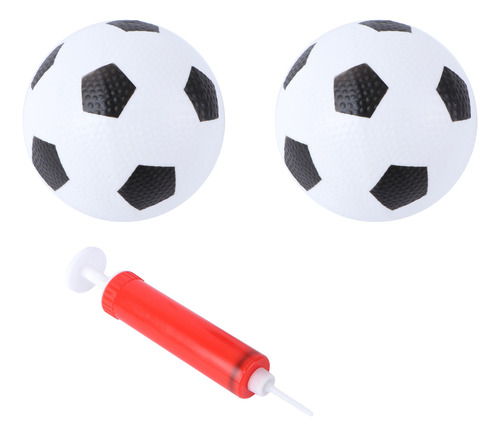 Juego De Minibalones De Fútbol De 12 Cm Para Niños, 2 Pelota