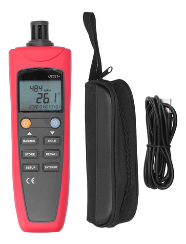 Termómetro Digital Ut331+ Medidor De Temperatura Y Humedad
